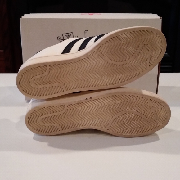 Adidas Superstar x Andre Saraiva Size 8 mens Cream and Black - Picture 4 of 9